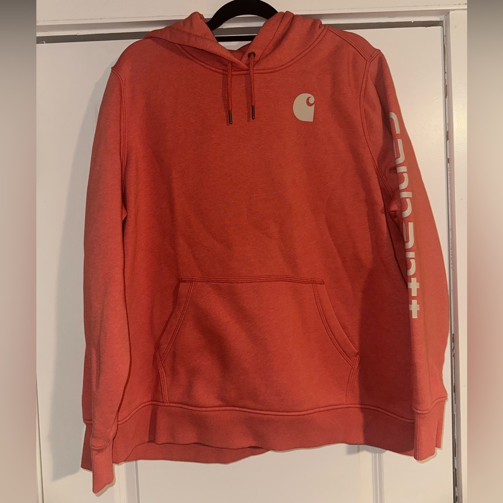 Carhartt Women’s coral/orange Hoodie XXL